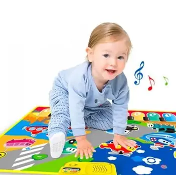Baby Piano Mat Yellow -  სათამაშო განსავითარებელი ხალიჩა, 5 image