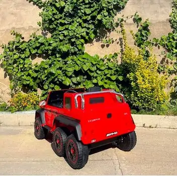 Mercedes Benz AMG G63 Red - ელექტრო მანქანა, 4 image