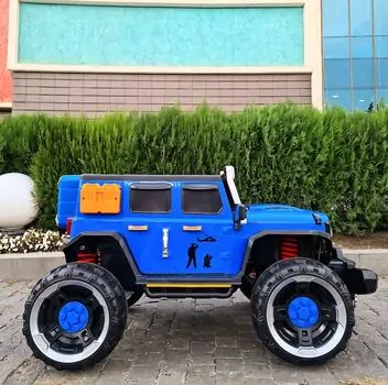 Off-Road Car 4x4 Blue - ელექტრო მანქანა, 3 image