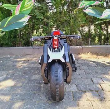 Electric Motorcycle Red - ელექტრო მოტოციკლი, 3 image