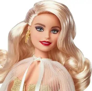 Holiday Barbie HJX08 Doll Seasonal Collector Gift  - სათამაშო თოჯინა, 4 image