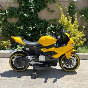 BMW Motorcycle Yellow - ელექტრო მოტოციკლი, 2 image