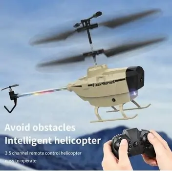 Remote Controlled Helicopter with Obstacle Avoidance  დისტანციურად მართვადი ვერტმფრენი, 4 image