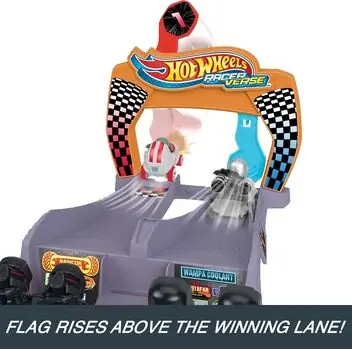 Hot Wheels RacerVerse Star Wars Track Set with Metal Hot Wheels Racing Cars - საბავშვო სათამაშო ტრასა, 5 image