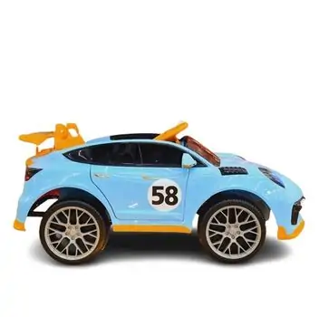 Porsche Car Blue - ელექტრო მანქანა, 4 image