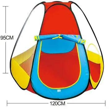 Play Tent 3 in 1  - საბავშვო სათამაშო კარავი, 6 image