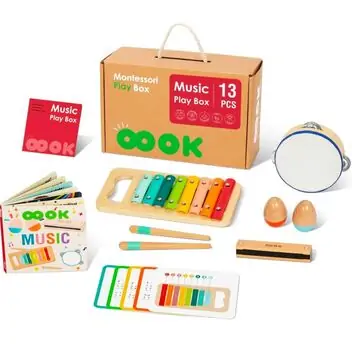 Tooky Toy Montessori Musical Instruments Box- განსავითარებელი სათამაშო, 2 image