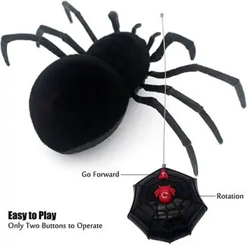 Spider Black Widow  - საბავშვო სათამაშო რობოტი ობობა, 4 image