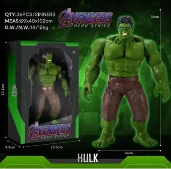 Avengers Hero Series Hulk Figure - სათამაშო ფიგურა