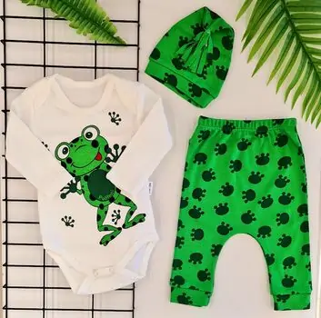 Funny Frog Clothes Set საბავშვო ტანსაცმლის ნაკრები