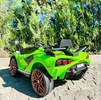 Electric Car Green  - ელექტრო მანქანა, 6 image