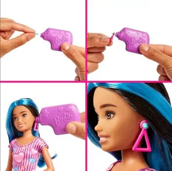 Barbie Skipper Doll and Ear-Piercer Set with Piercing Tool and Accessories - ბარბის თოჯინა აქსესუარებით, 3 image