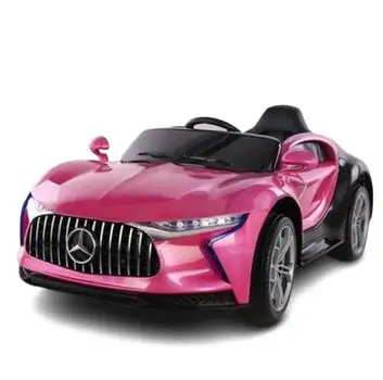 Mercedes Benz Painted Pink - ელექტრო მანქანა