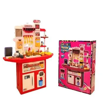 Play At Home Kitchen Set - ფუნქციური სათამაშო სამზარეულო, 2 image