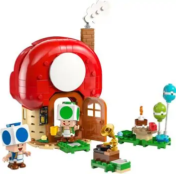 Lego Super Mario 72041 Party at Toad's House, 2 image