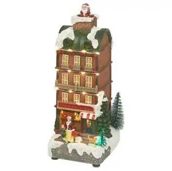 Illuminated Christmas Toy Shop - საახალწლო აქსესუარი განათებით, 2 image