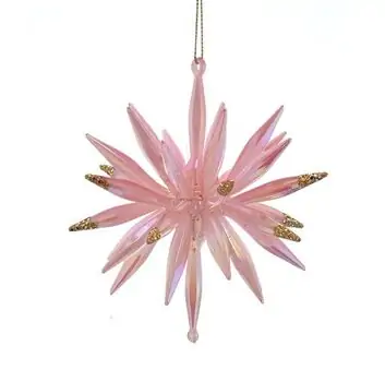 Glow In Dark Starburst Hanging Decoration - ნაძვის ხის სათამაშო, 2 image
