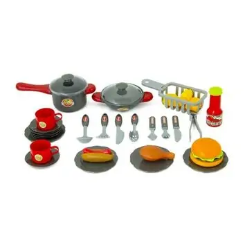 KITCHEN SET REAL ACTION  ფუნქციური საბავშვო სამზარეულო, 6 image
