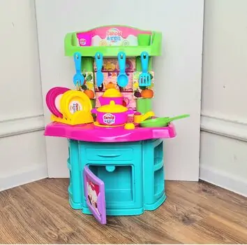 Dede 01505 CANDY & KEN CHEF KITCHEN SET სათამაშო სამზარეულო აქსესუარებით, 6 image