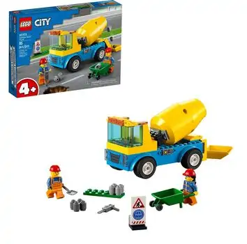 Lego City 60325 Cement Mixer Truck