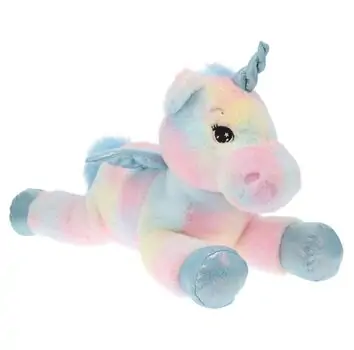 Koopman Fluffy Unicorn Blue - რბილი სათამაშო უნიქორნი, 2 image