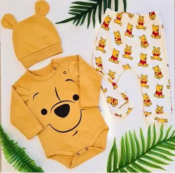 Vinnie The Pooh Clothes Set საბავშვო ტანსაცმლის ნაკრები