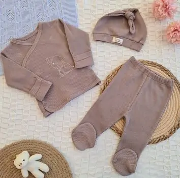 Little Elephant 3 In 1 Set - საბავშვო ტანსაცმლის ნაკრები