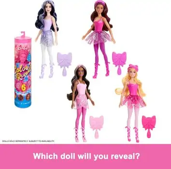 Barbie Color Reveal Doll & Accessories, Ballerina Series - ბარბის სათამაშო თოჯინა, 3 image