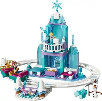 Lego Disney 43281 Elsa's Ice Castle & Snow Ride Adventure, 2 image