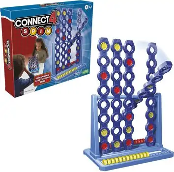 Connect 4 Spin Game - ინტერაქტიული სათამაშო