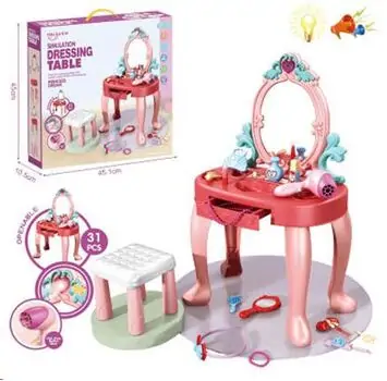 Dressing Table Beauty set Lights & Sound 678-2A - საბავშვო ტრილიაჟი, 6 image