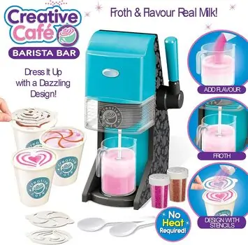 Cra-Z-Art Creative Café Barista Bar - No Flavor Packet სათამაშო ყავის აპარატი, 4 image