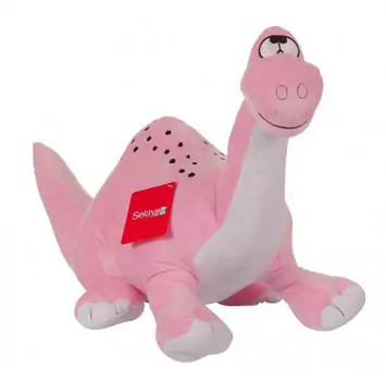 Fluffy Brachiosaurus Pink - რბილი სათამაშო დინოზავრი