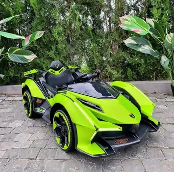 Lamborghini V12 Sports Car Green - ელექტრო მანქანა, 2 image