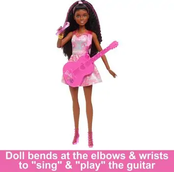 Barbie 65th Anniversary Doll Pop Star Set - ბარბის სათამაშო თოჯინა, 5 image