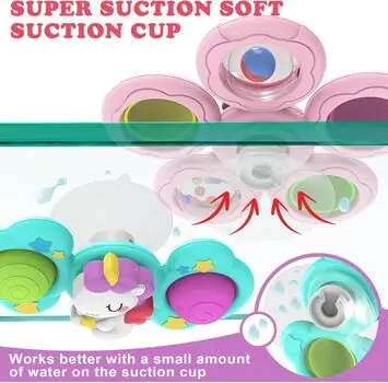 Baby Yard Spinner Toy With Suction Cup - განსავითარებელი სათამაშო, 7 image