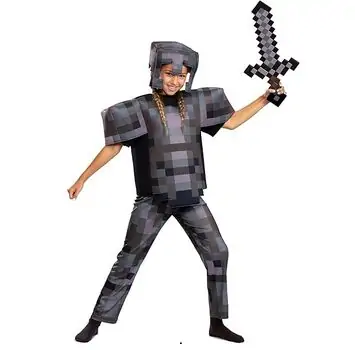 Minecraft Armor Costume For Kids - მაინკრაფტის ჯავშნის ფორმა