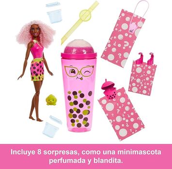 Barbie Pop Reveal Doll with Pink Hair- თოჯინა ვარდისფერი თმით, 3 image