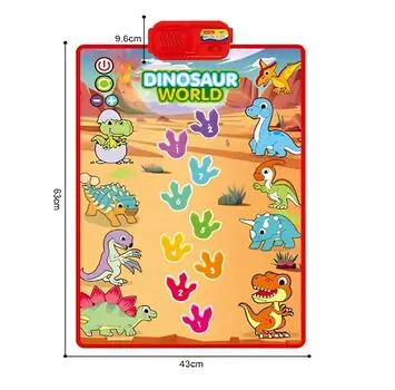 Baby Piano Red  Mat  -  სათამაშო განსავითარებელი ხალიჩა, 3 image