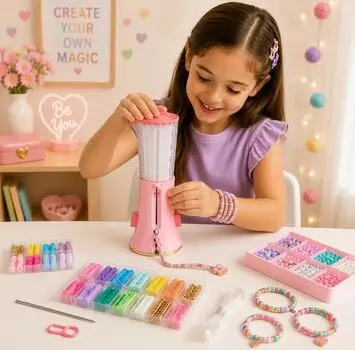 Bracelet And Necklace Making Set - სამაჯურების და ყელსაბამების შექმნის ნაკრები