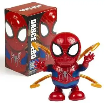 Avengers Dance Super Hero Spider-Man LD-155E მოცეკვავე სუპერგმირი ადამიანი ობობა