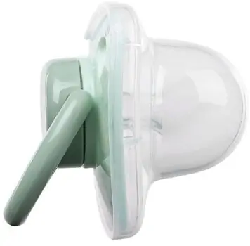 KikkaBoo Pacifier Savanna Mint ჩვილის საწოვარა, 4 image