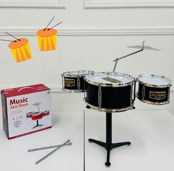 Toy Zest Jazz Drum - სათამაშო დრამი, 2 image