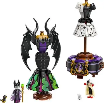 Lego Disney 43262 Maleficent's and Cruella De Vil's Dresses, 2 image