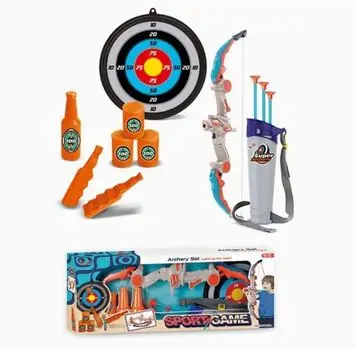 Bendable Bow Set - სათამაშო მშვილდ-ისარი, 2 image