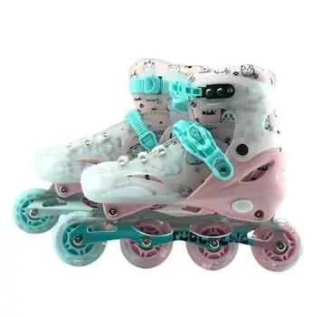 Inline Roller Skates With Light M/35-38/ - როლიკები