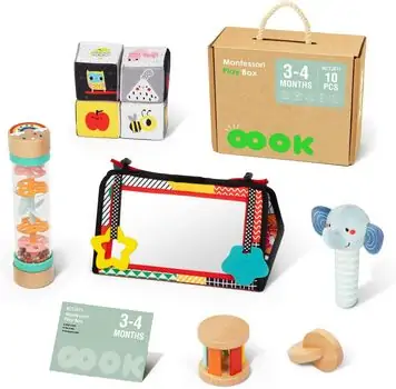 Tooky Toy Montessori Play Box  - განსავითარებელი სათამაშო, 2 image