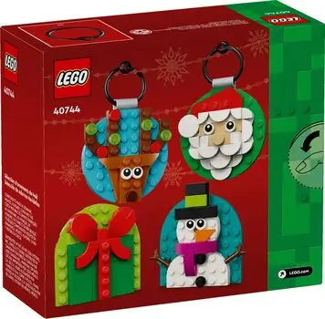 Lego Christmas 40744 Christmas Ornament Selection, 4 image