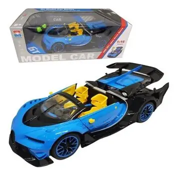 Bugatti RC Car Blue - სათამაშო დისტანციური მანქანა