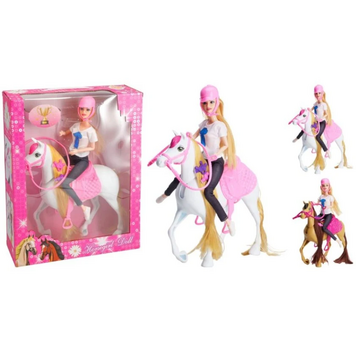 Fashion Doll With Horse – სათამაშო თოჯინა ცხენით